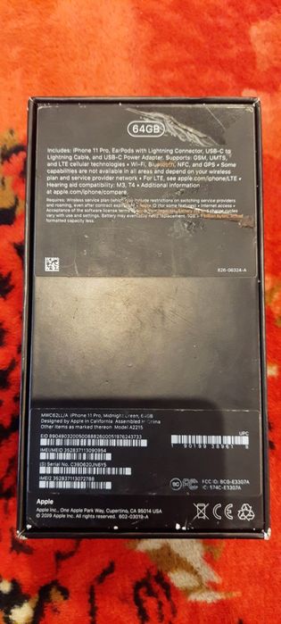 Iphone 11 pro 64gb karobka dakument