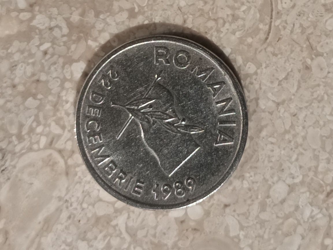 Moneda 10 lei  an 1990