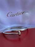 Brățară Cartier Cui 16 aur alb