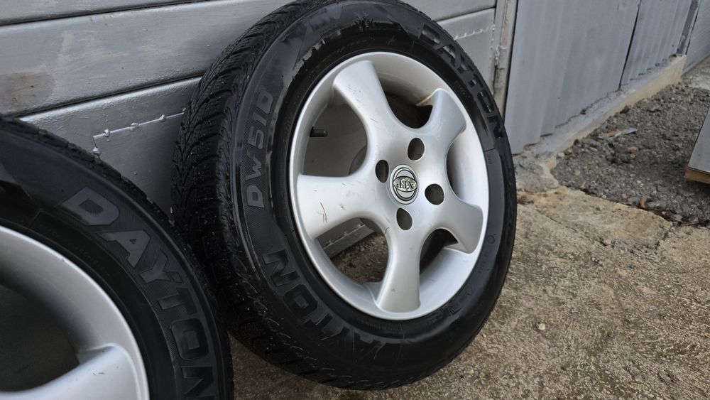 4x108 Джанти със зимни гуми и болтове  14 цола Пежо Ситроен Peugeot Ci