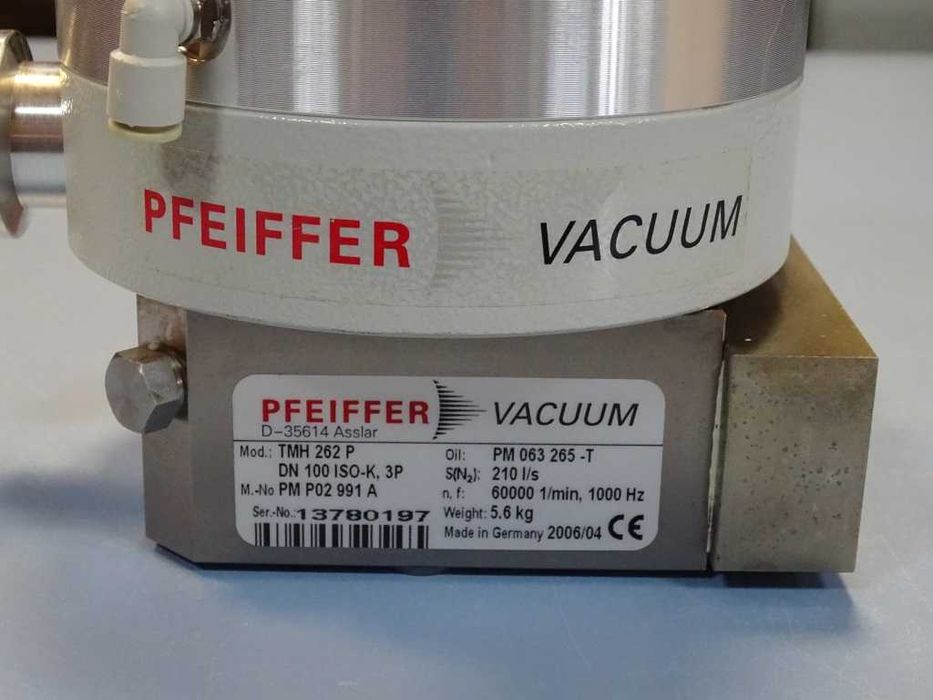 Вакуум помпа PFEIFFER VACUUM TMH 262 P Turbomolecular Pump 210L/S