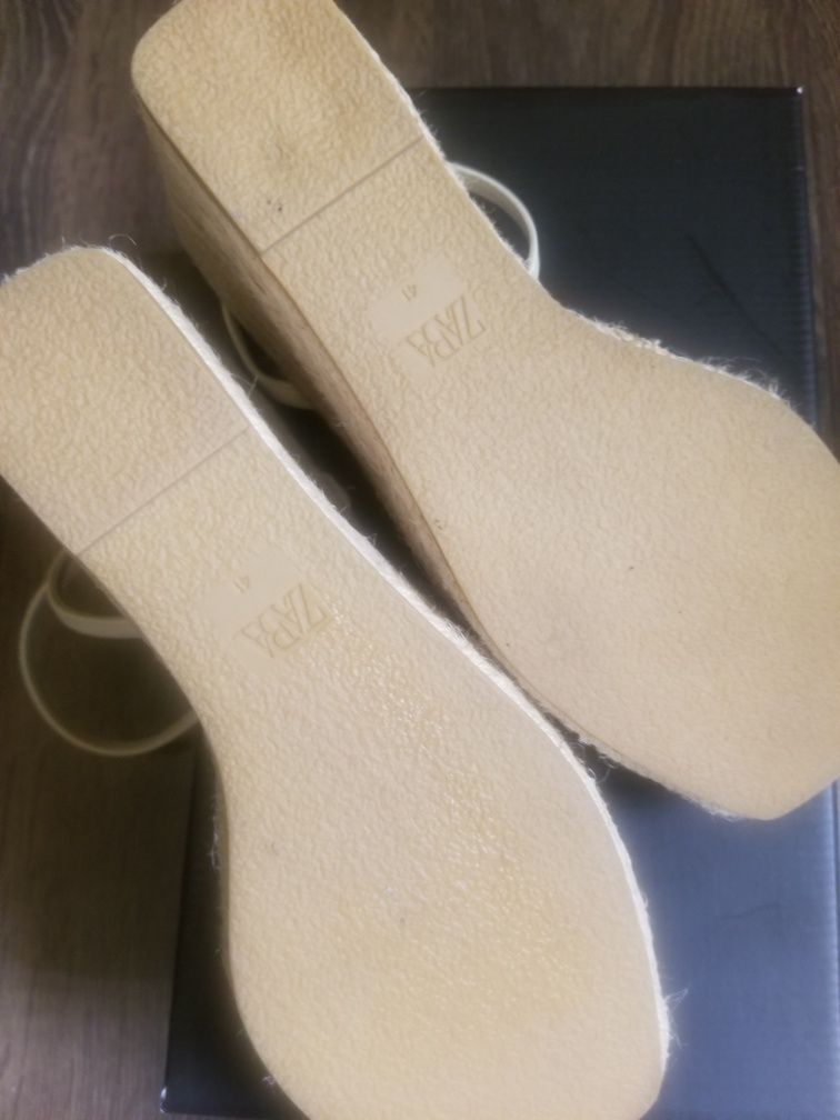 Sandale piele naturala Zara 41