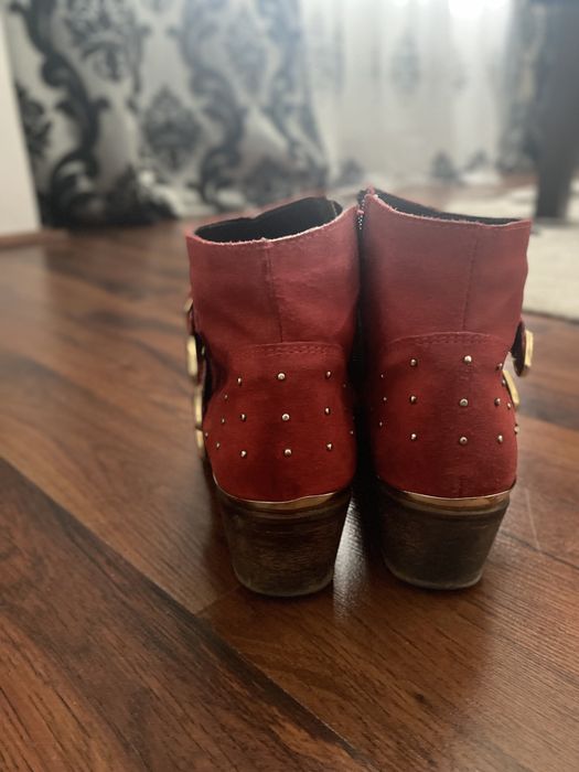 Botine BB UP, piele, marime 37