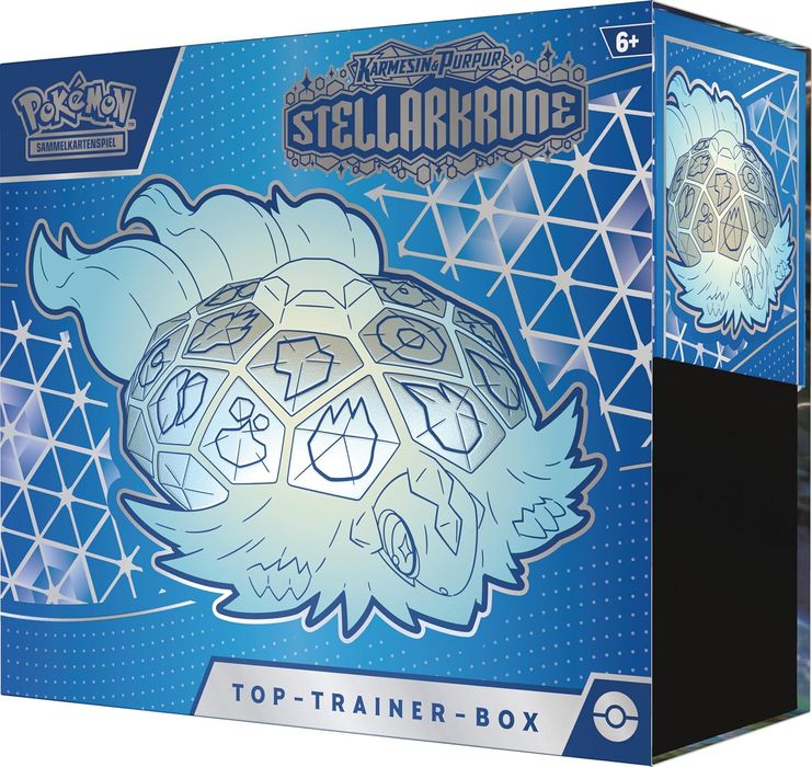 Pokémon TCG Карти – Top Trainer Box Karmesin & Purpur – Stellarkrone