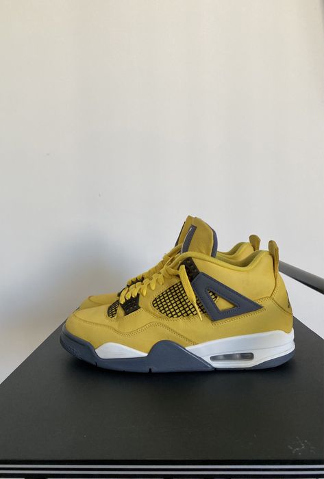 Air Jordan 4 ,,Lightning” (Nu Lacoste Adidas Dior North Face Lanvin)