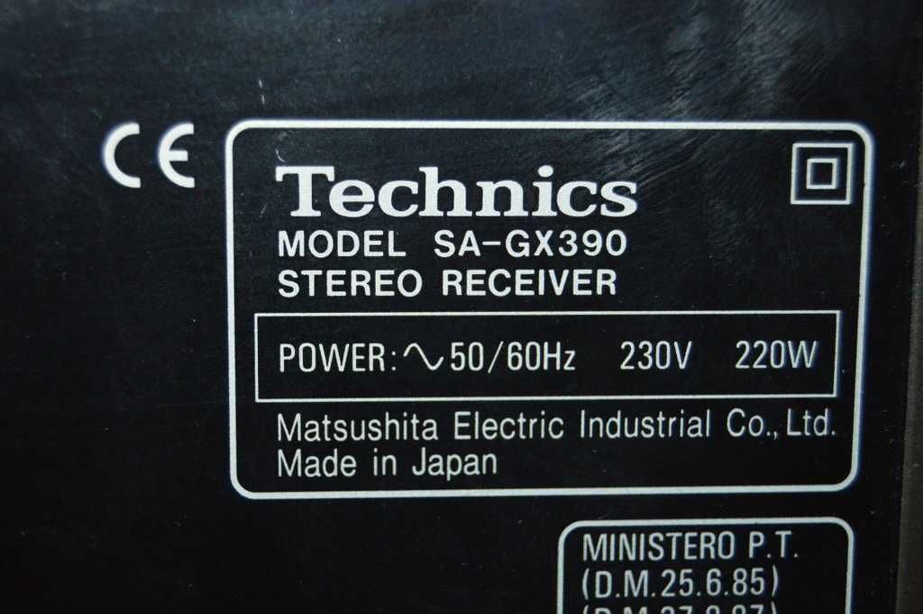 Statie amplificator TECHNICS SA GX390