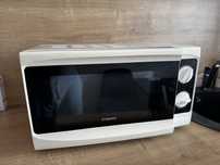 Cuptor cu microunde Hansa AMG17M70VH, 17 l, 700 W, Alb