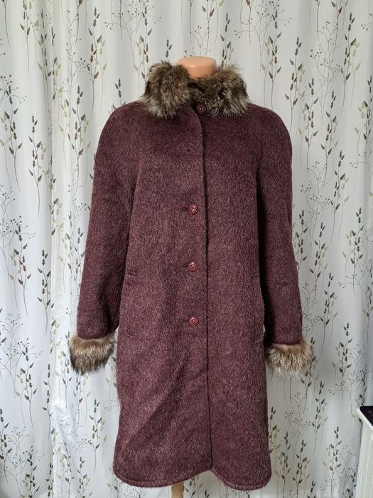 Haină din blană naturală de lamă