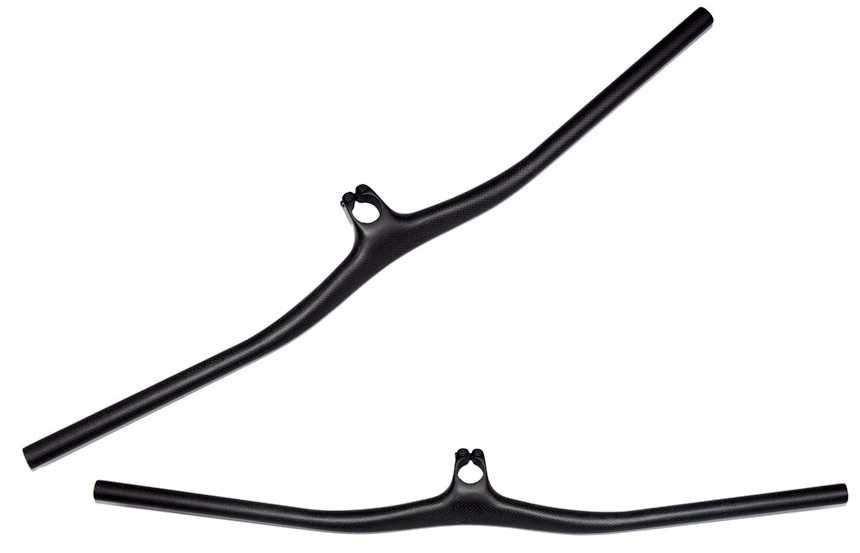 Ghidon MTB pipa integrata -8grade carbon nou 730mm 80 90 100mm