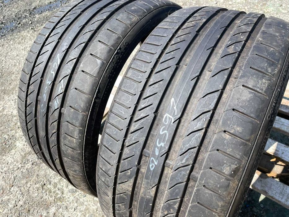265/30/20 Continental SportContact6 Дот 2022г 5мм RO1 Audi