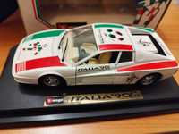 Ferarri Testarossa, macheta Bburago scara 1:24