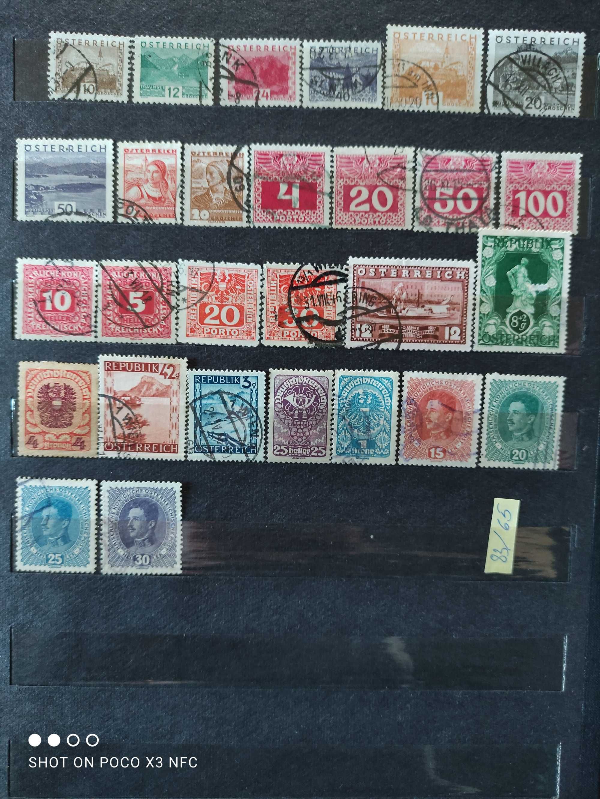 Пощенски марки Австрия