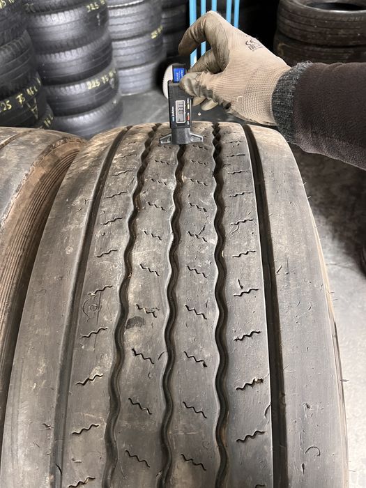 2 anvelope camion 385/65/22.5 , Truckstar, Dot 2023 ,  10 mm