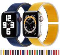 Curea Compatibila Ceas Apple Watch Scai Loop (Textil) Incarcator Cablu