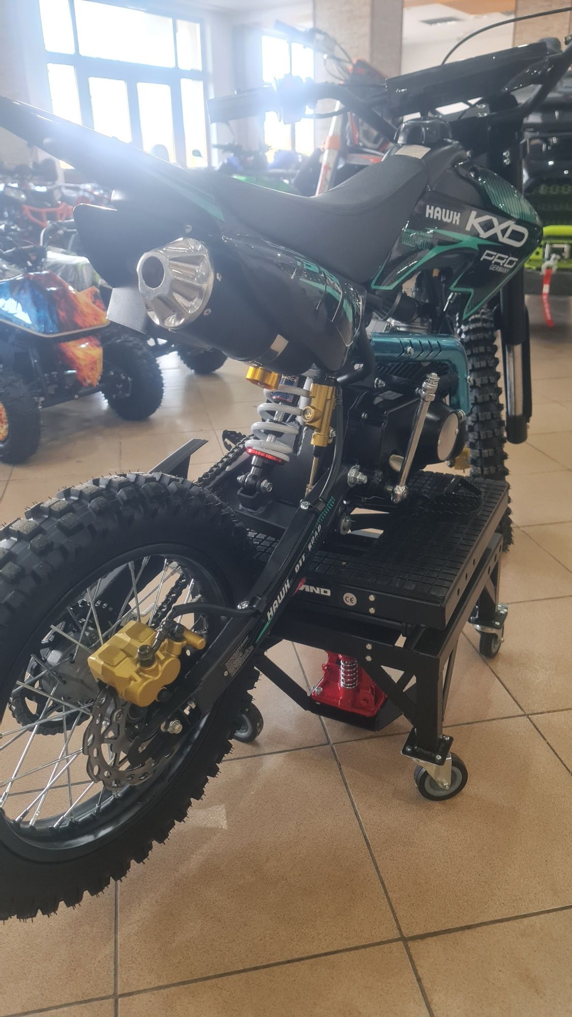 Cross KXD PRO Germany 125cc E-start Manual 4 trepte, nou din germania