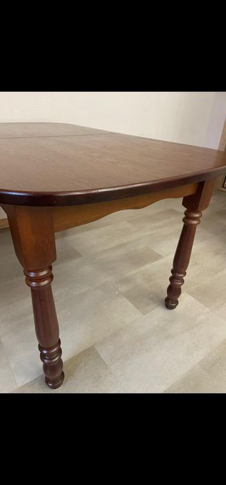 Стол раздвижной, массив карагача