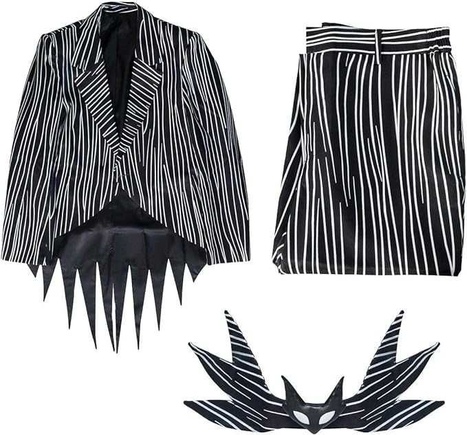Costum carnaval Jack Skellington , barbati , marimea 2XL