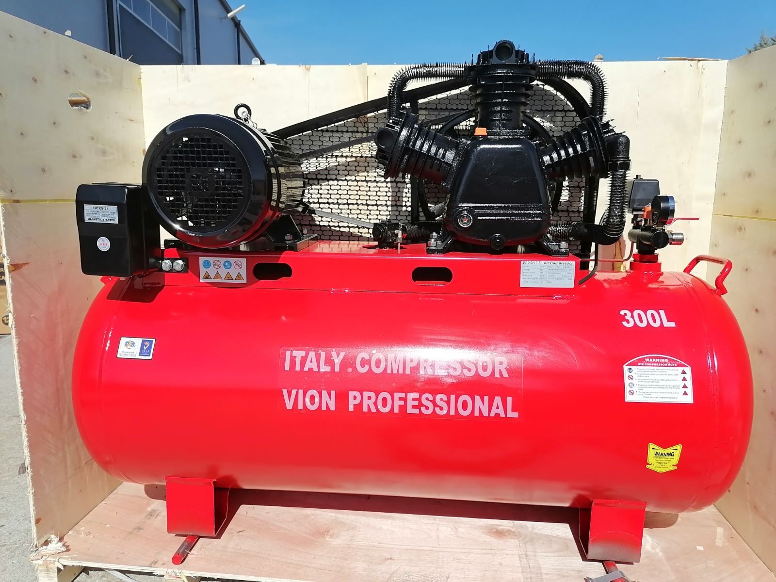 Компресор за въздух Vion Italy compressor 300 литра