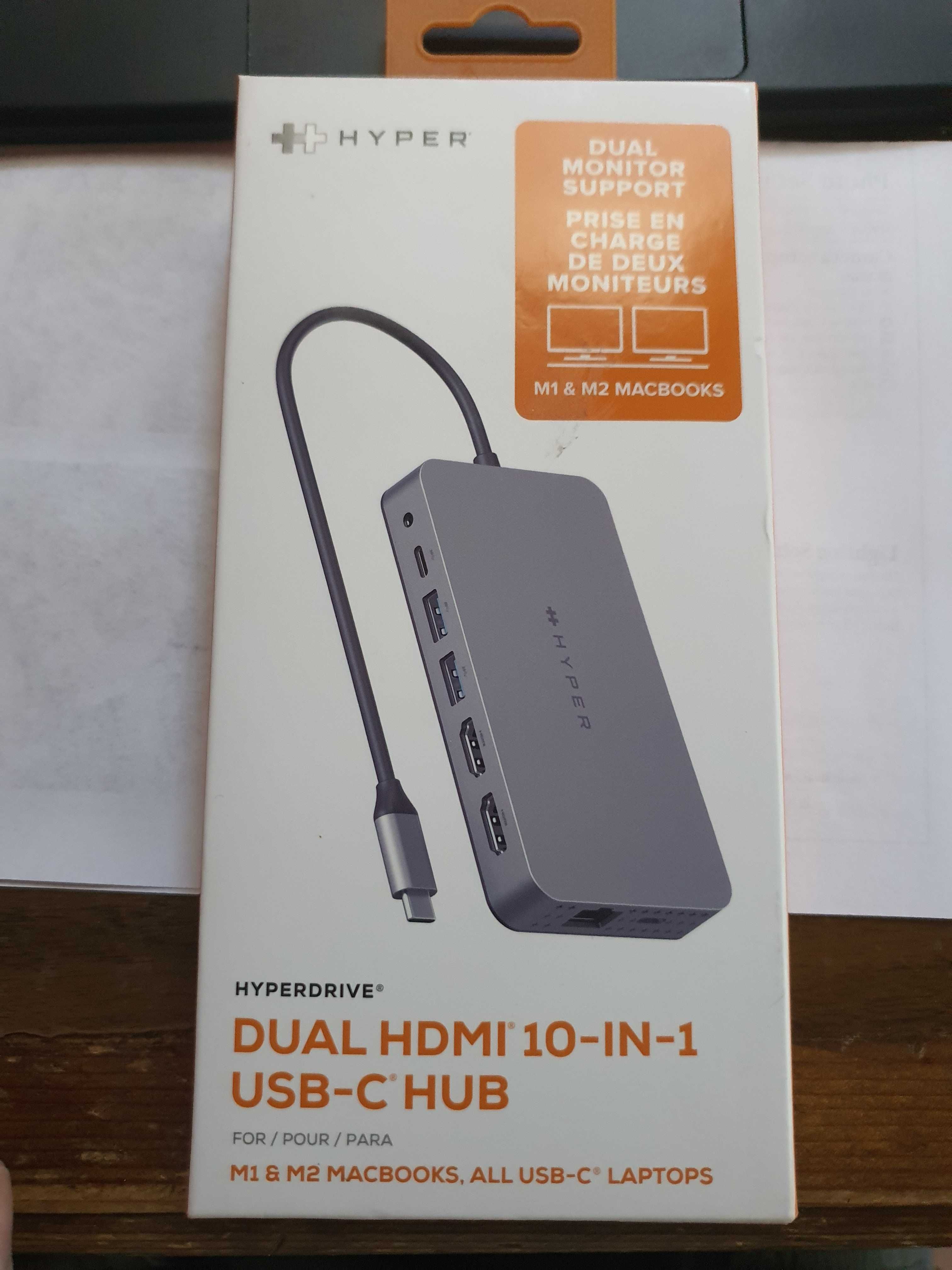 HyperDrive HDM1H-GL-51 USB-C 10-в-1 хъб