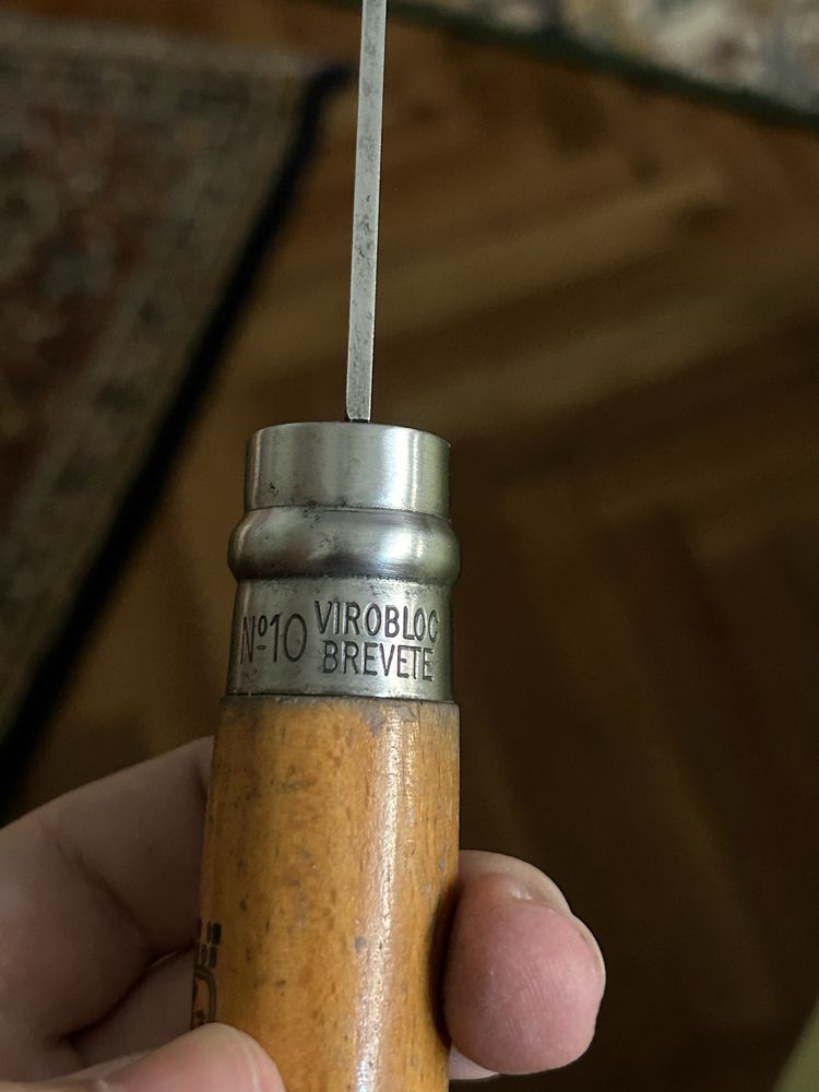 Opinel n10 carbone 1970 френски джобен нож