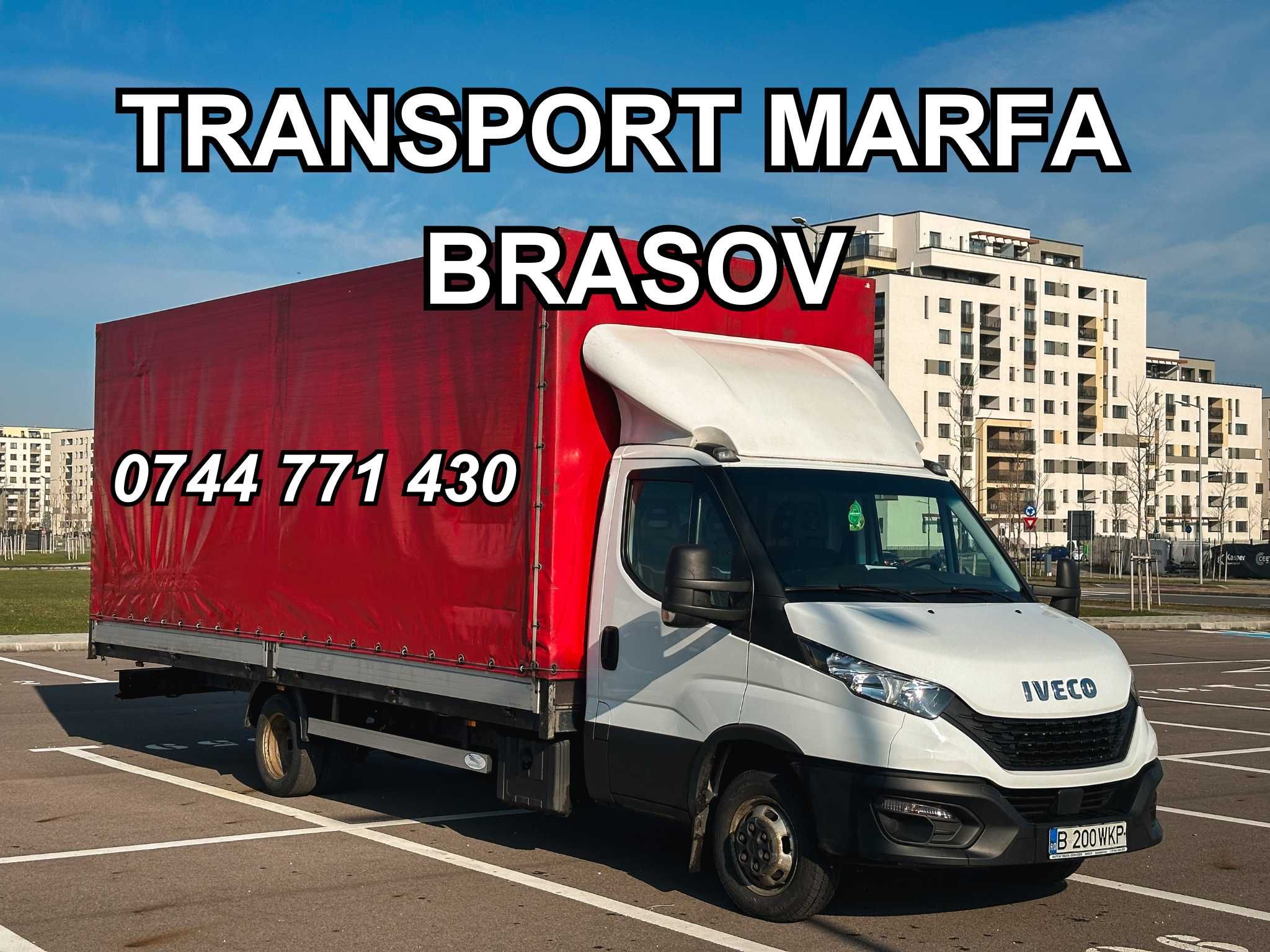 Transport marfa, mobila, electrocasnice, colete Brasov