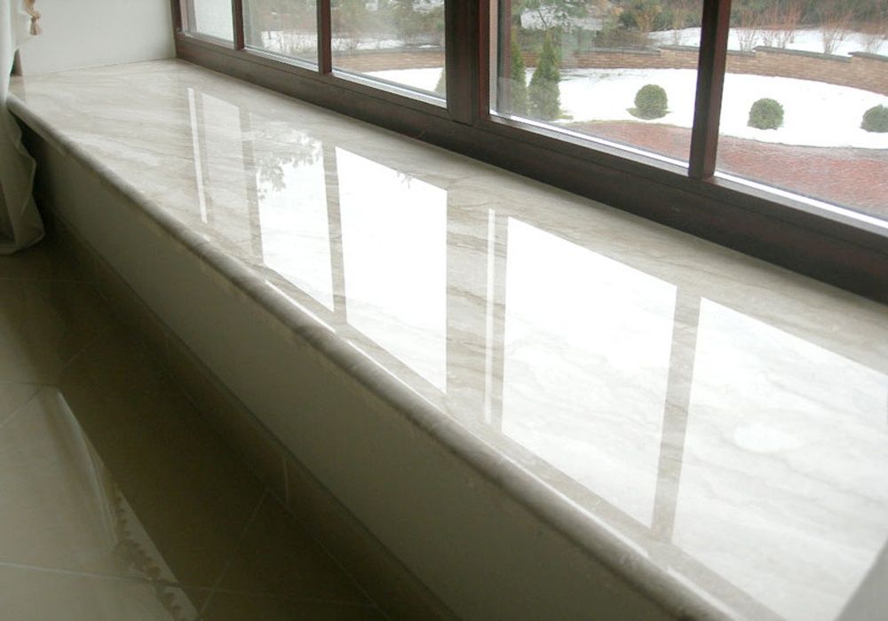 Подоконники пластиковые с акриловым покрытием