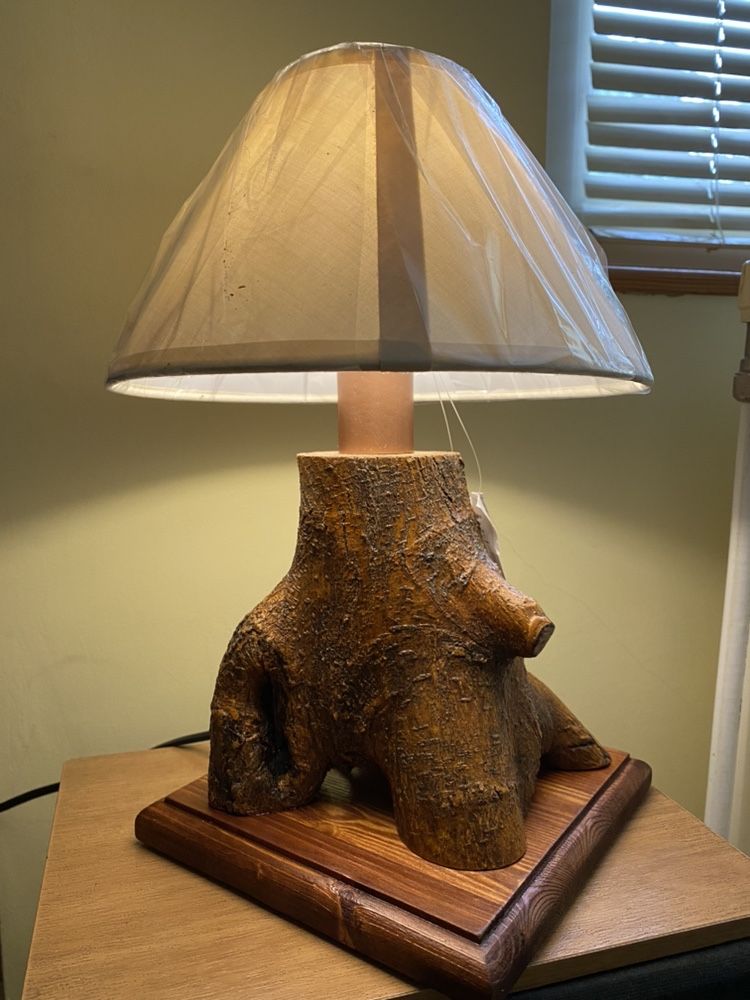 Настолна лампа Куче и още модели - ръчна изработка