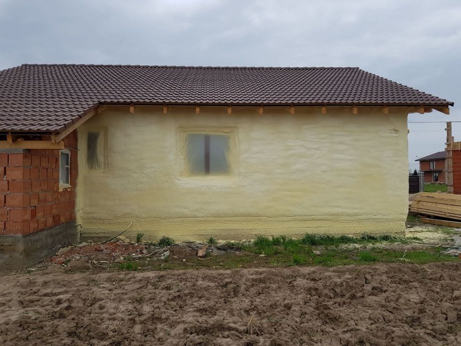 Servicii izolatii termice cu spuma poliuretanica / termoizolatii