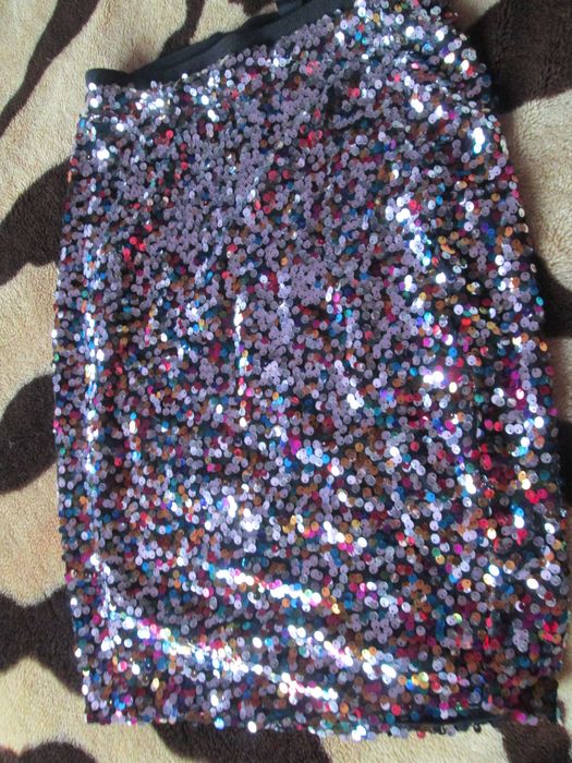 fusta  Revelion eleganta cu paiete S