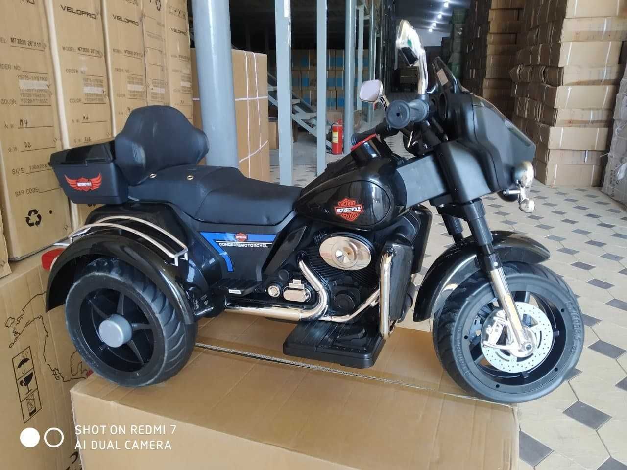 Детский мотоцикл Harley Glide со склада