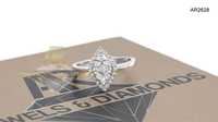 Inel Aur 18 K cu Diamante model nou deosebit ARJEWELS(AR2628)