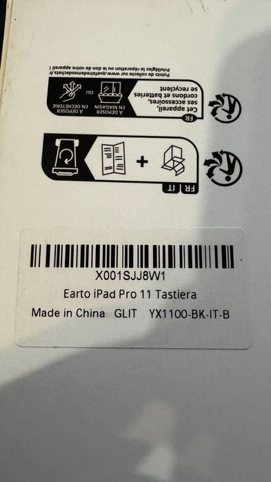 Tastatură Earto iPad Pro 11”/Calitate Premium/Nouă