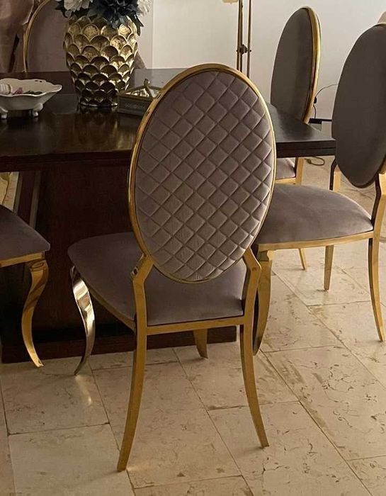 Scaune aurii de lux săli evenimente Ballroom, scaun BELLEVUE premium