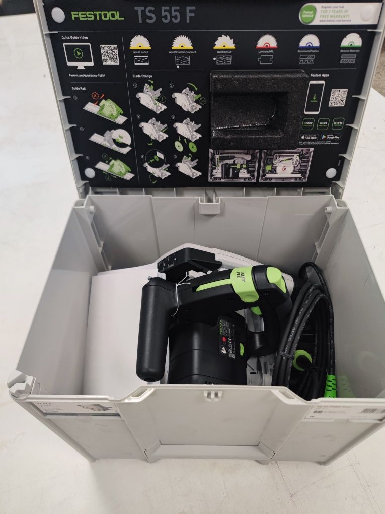 Циркуляр Festool TS 55 febq-plus
