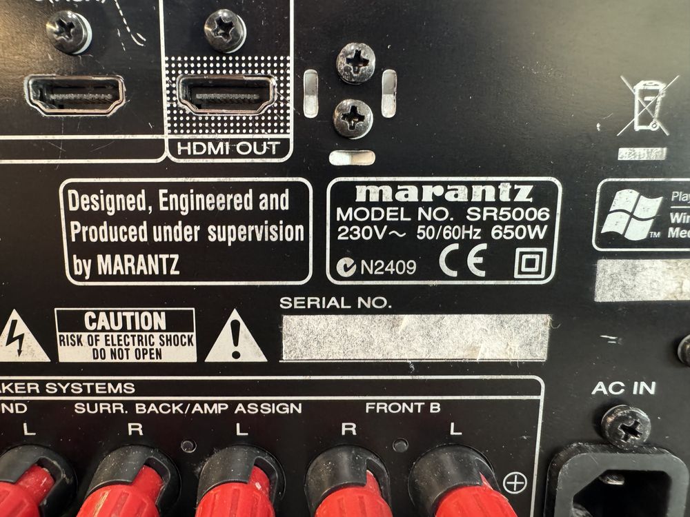 Marantz SR-5006 resiver