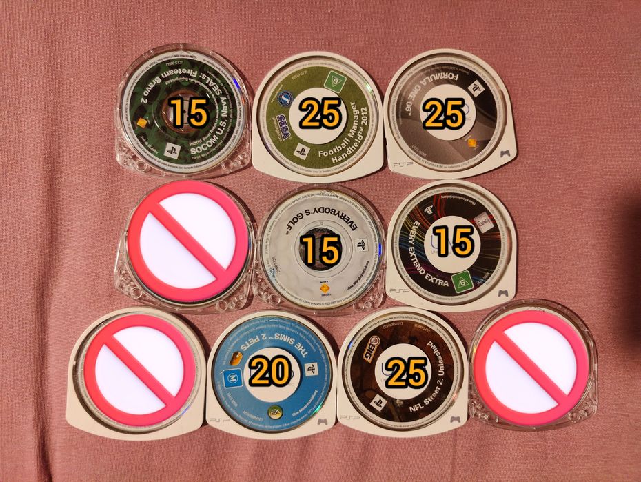 Joc PSP original fara carcasa