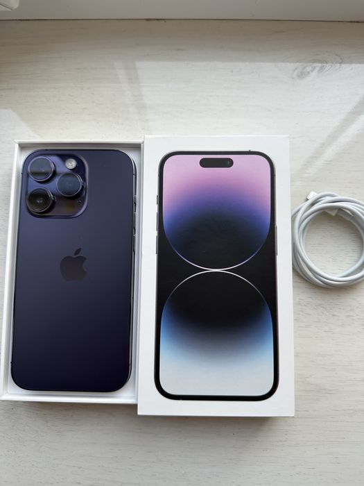 Iphone 14 pro, 128 gb, темно - фиолетовый
