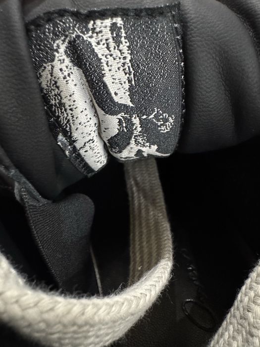 Rick Owens Gray Concordians Jumbolace