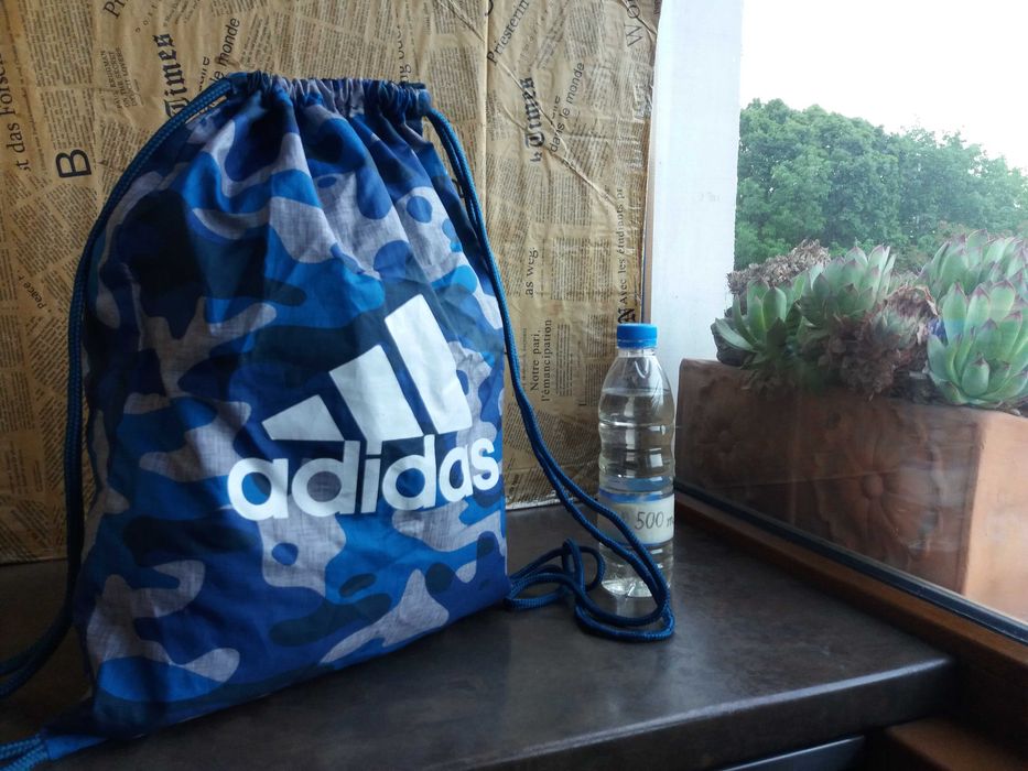 мешка,раница adidas -тъмно синя торба,текстилна чанта,адидас