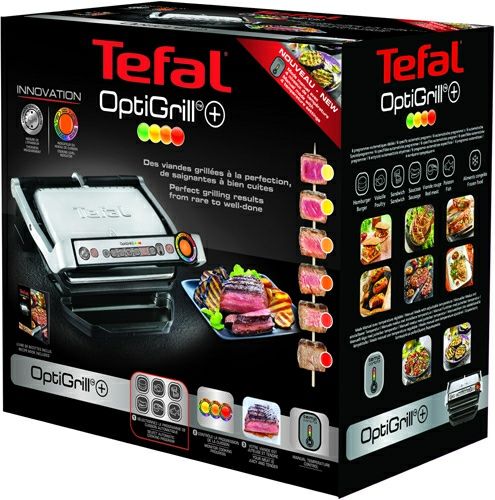 Гриль Tefal Optigrill+ GC712D34