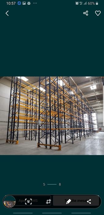 Vă rafturi metalice profesionale reglabile lichidare stoc