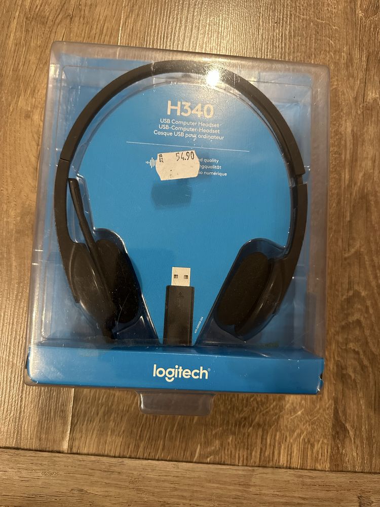 Слушалки LOGITECH H340 USB