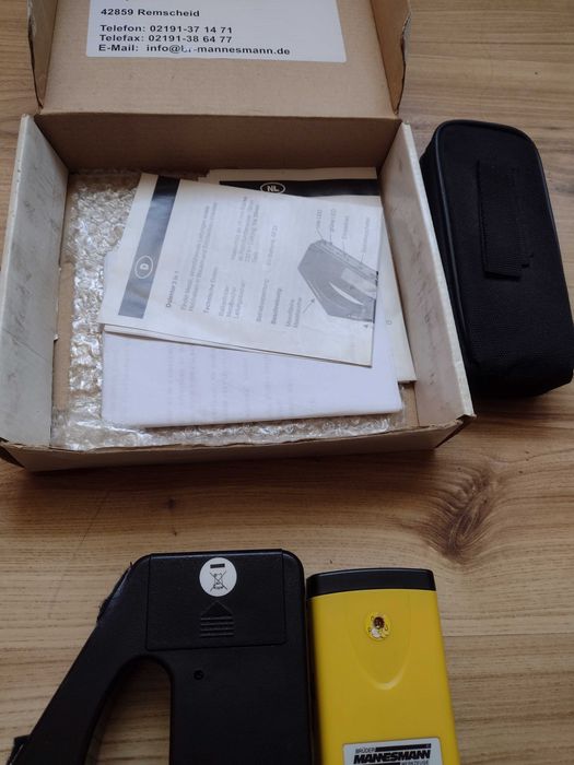 Лазерна ролетка MANNESMANN комплект