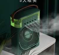 Увлажнитель воздуха  Мини кондиционер вентилятор увлажнитель ночник