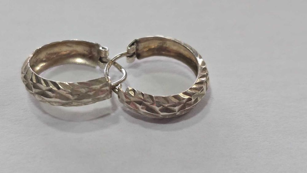 Сребърни обеци 925