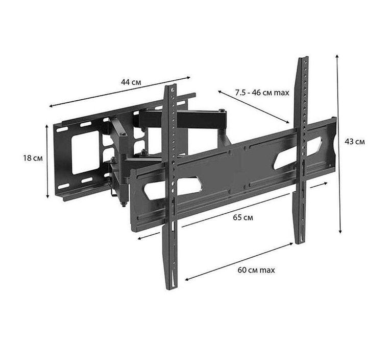 Стойка, поставка, регулиране, завъртане, LED телевизор, 37-75",45kg