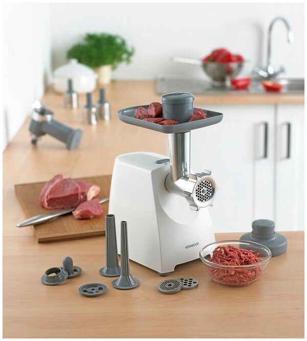 Мясорубка Kenwood MG360 (Цвет: Белый; Мощность: 1400Вт