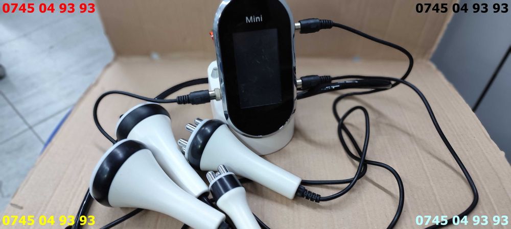 aparat masaj facial MINI complet toate accesoriile cu proba