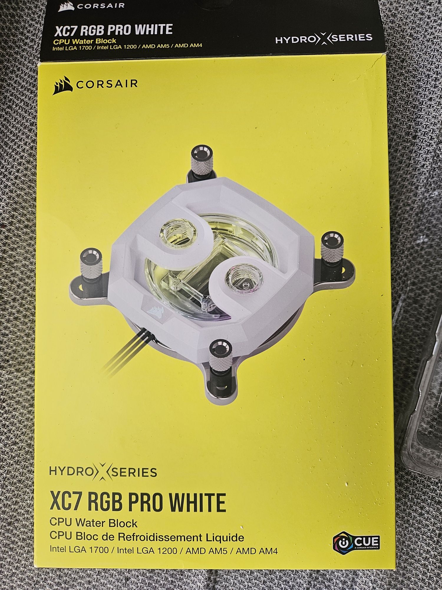 Воден блок за процесор Corsair XC7 RGB