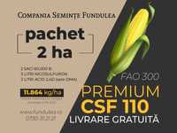 Samanta porumb Premium CSF 110, pachet 2 ha seminte porumb Fundulea